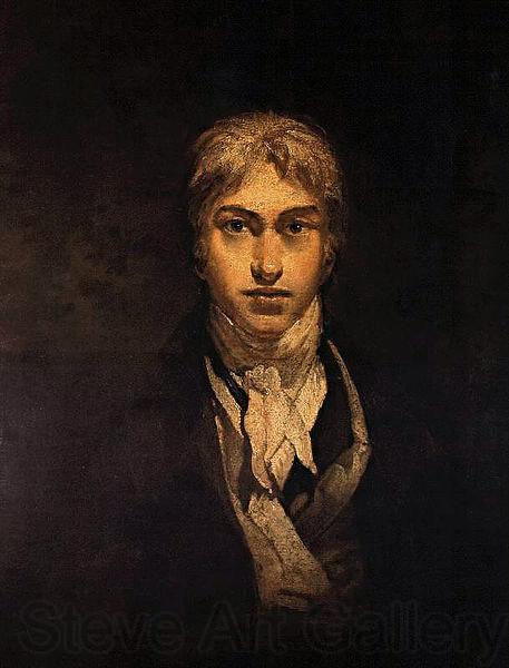 Joseph Mallord William Turner Self-portrait Norge oil painting art